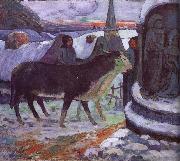 Paul Gauguin Christmas Eve oil on canvas